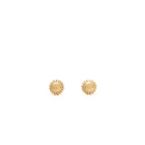 Boucles d'Oreilles Dorées Soleil 1