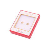 Boucles d'Oreilles Puces Dorées Soleil 3