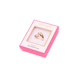 Bague Dorée Double Anneaux 3