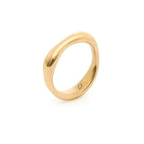 Bague Dorée Asymétrique 2