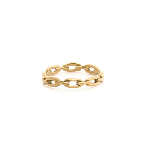 Bague Dorée Maille 1