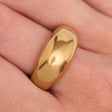 Bague Dorée Dome 4