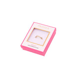Bague Dorée Anneaux Ondulés 3