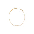 Bracelet Doré Barette de Pierres 1