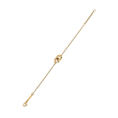 Bracelet Doré Anneaux Entrelacés 2