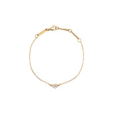 Bracelet Doré Cœur 1