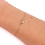 Bracelet Doré Cœur 4