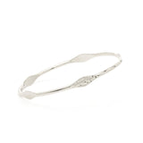 Bracelet Jonc Argenté Fin 1