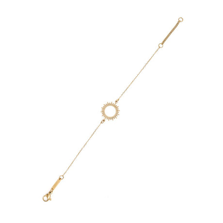 Bracelet Fin Doré Soleil 2