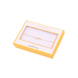 Bracelet Fin Doré Double étoiles 3