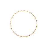 Bracelet Jonc Cercles Email Orange 3