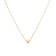 Collier pendentif boule dorée 1