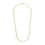 Collier Court Doré Cercles 2
