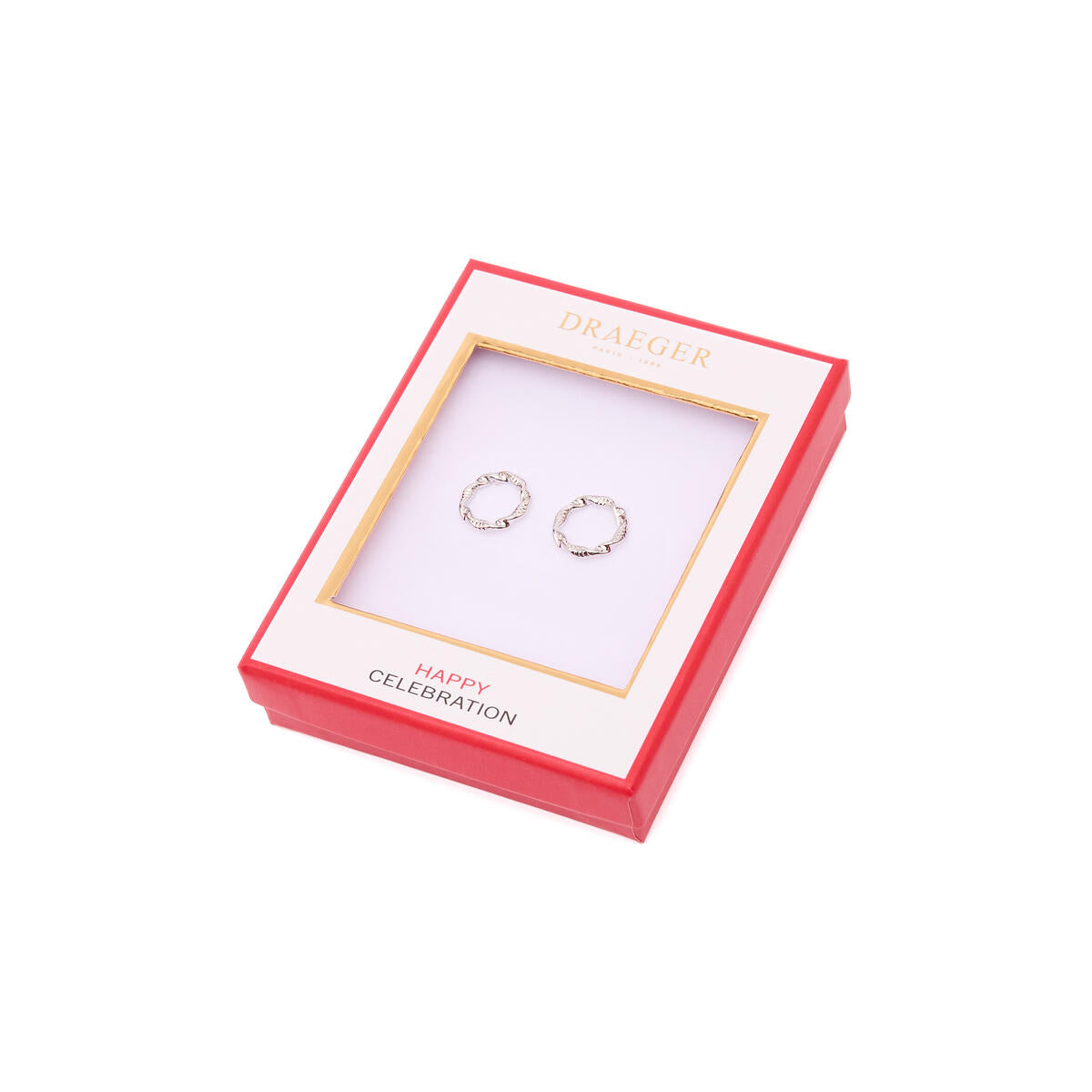 Boucles d’Oreilles Argentées Torsadées 3