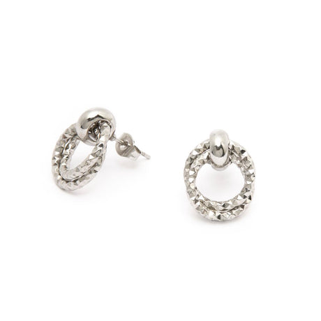 Boucles d'Oreilles Argentées 2