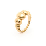 Bague Dorée Bulles 2