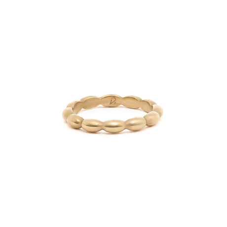 Bague Dorée Fine twistée 1