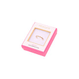 Bague Dorée Fine twistée 3