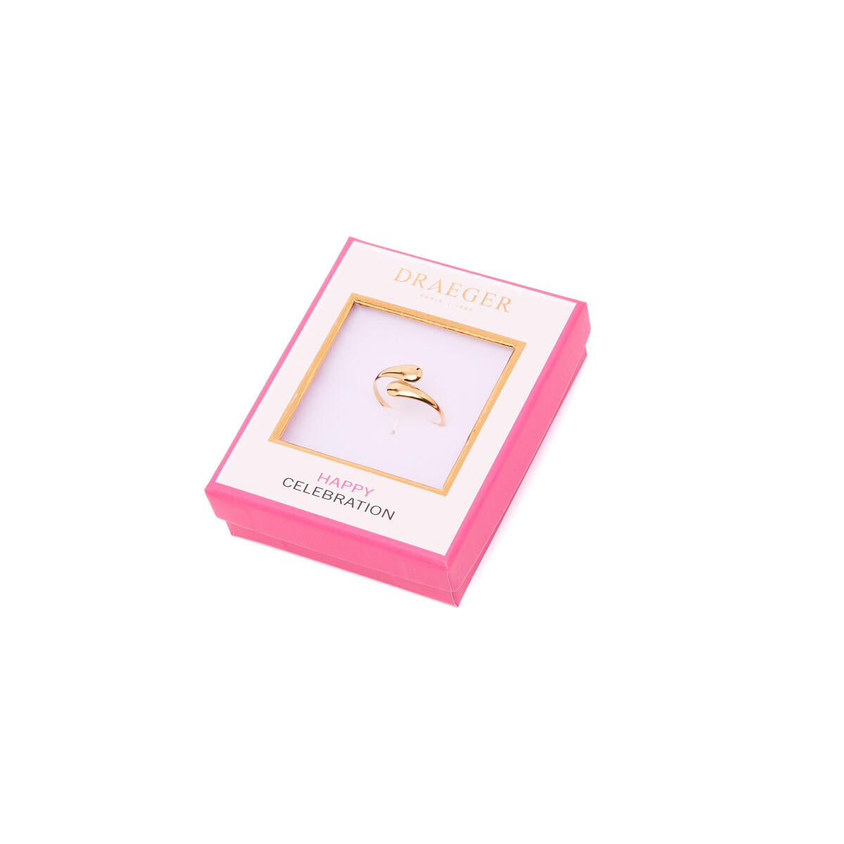 Bague Dorée Dome Ouverte 3