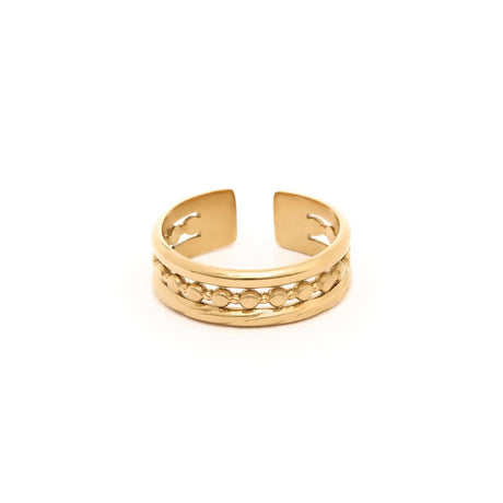 Bague Dorée Bohème 1