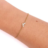 Bracelet Doré Demi Fleur 4