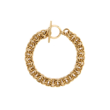Bracelet Doré Maillons Épais 1