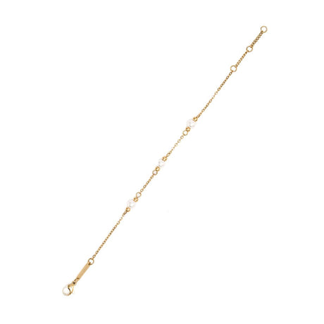 Bracelet Fin Doré & Perlé 2