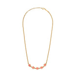 Collier doré étoiles émail 2