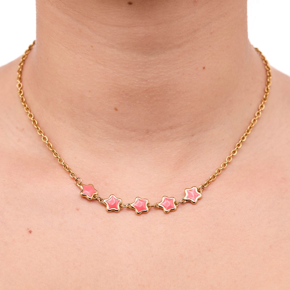 Collar de barra esmaltada