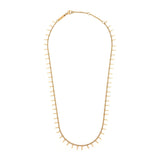 Collier doré multi barres 2