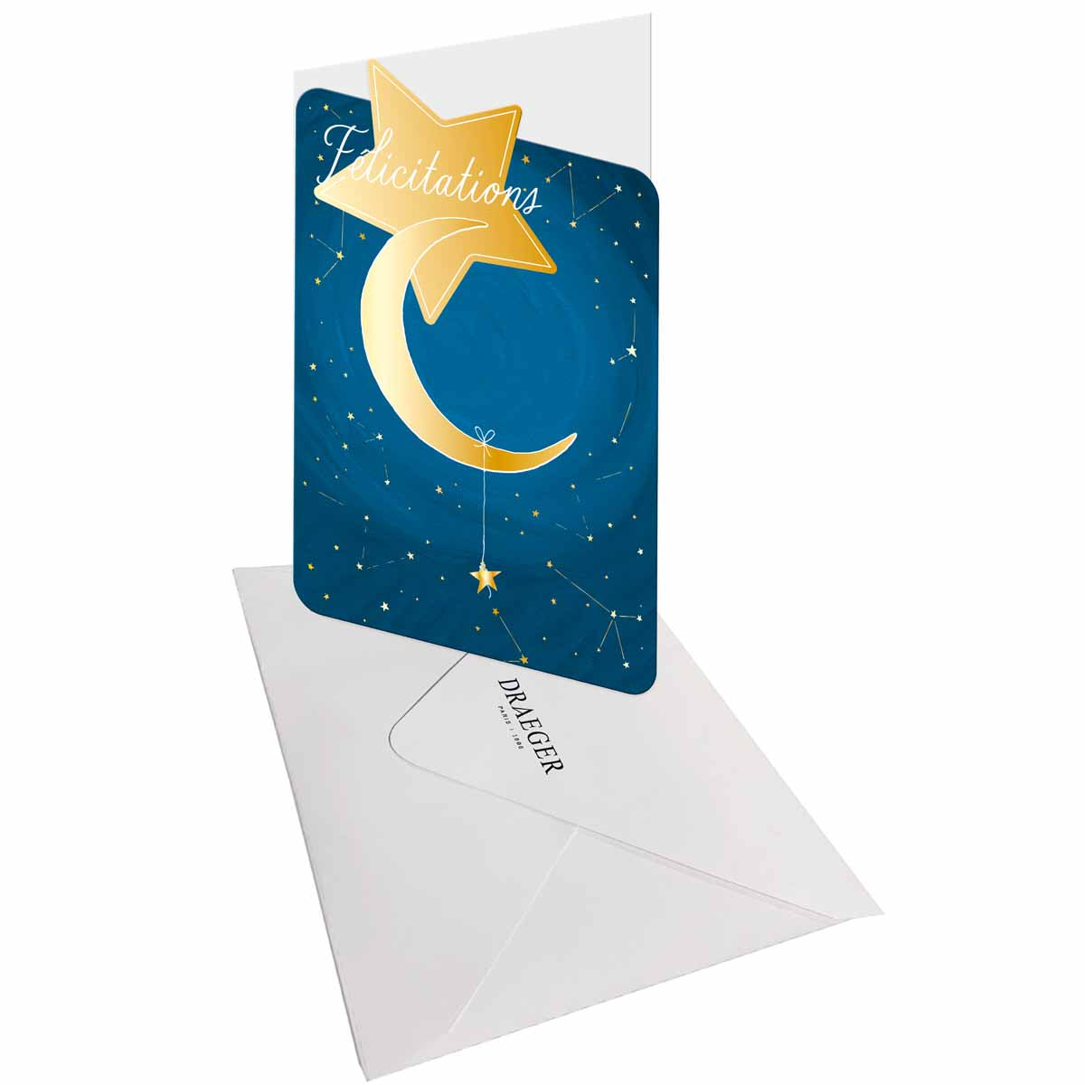 Tarjeta de felicitación de la hora de la fiesta temática de nacimiento - Varios estilos