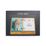 Agenda éphéméride 2027 Coffret chats 1