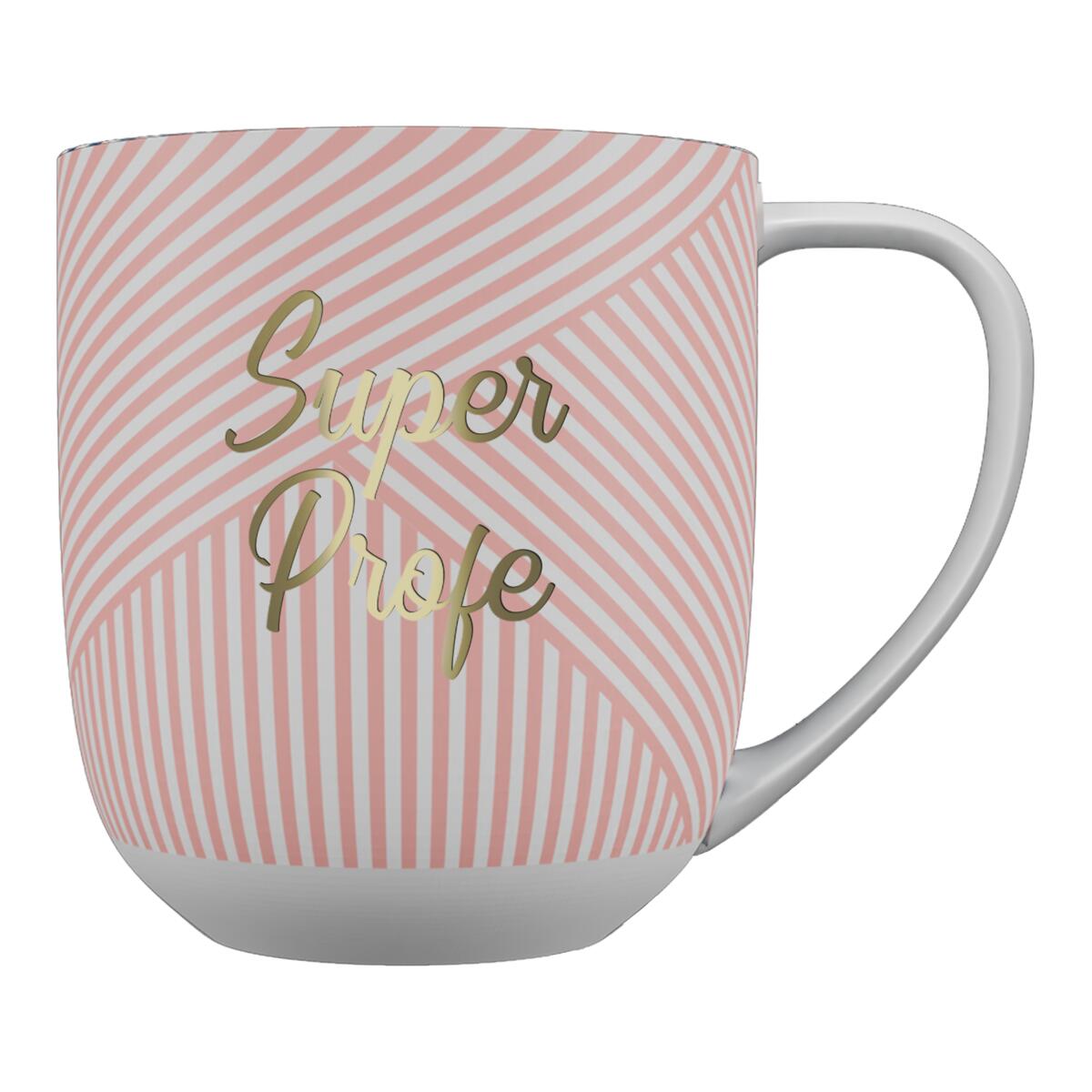 Mug cadeau - Super Profe Rose 1