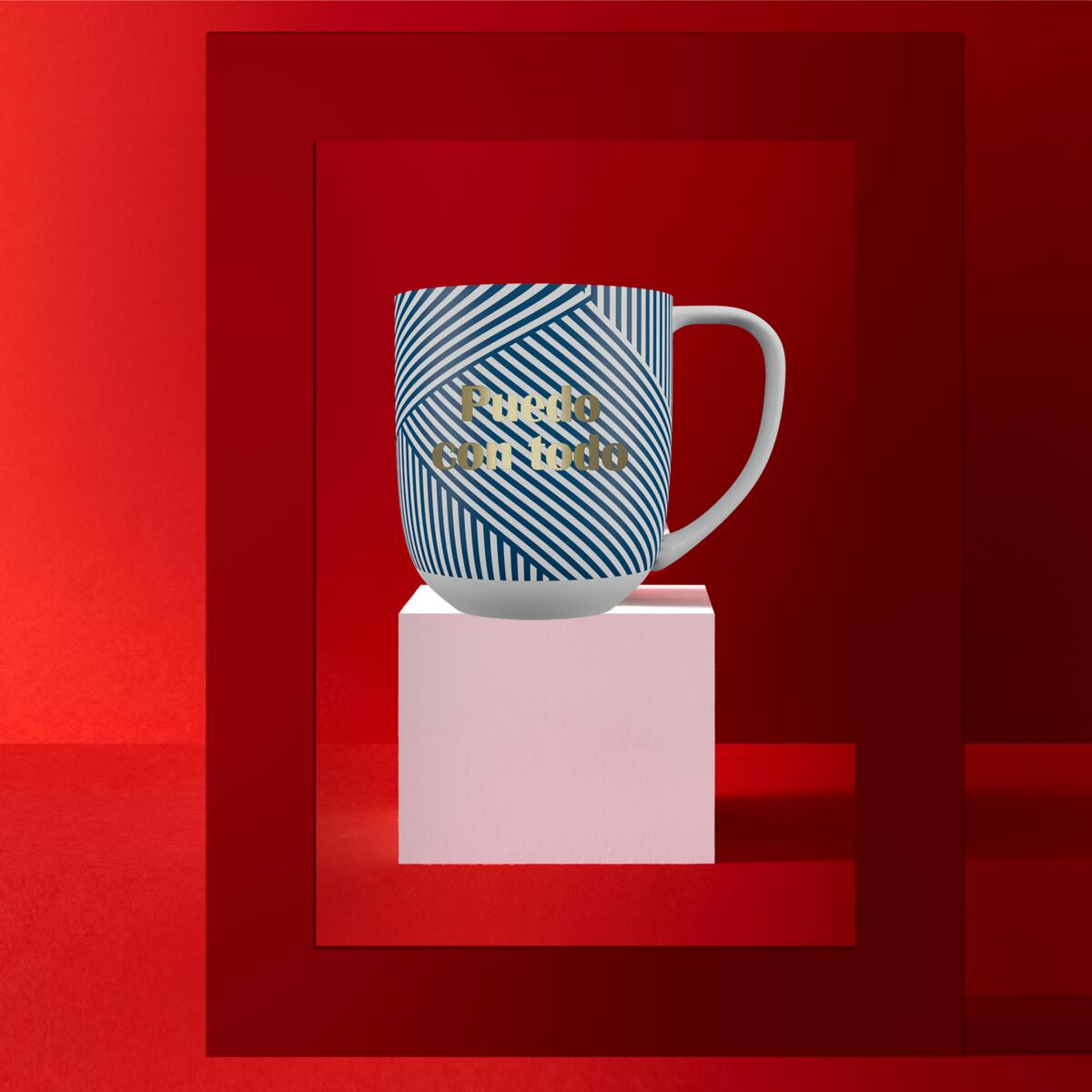 Mug cadeau - Puedo con todo 6
