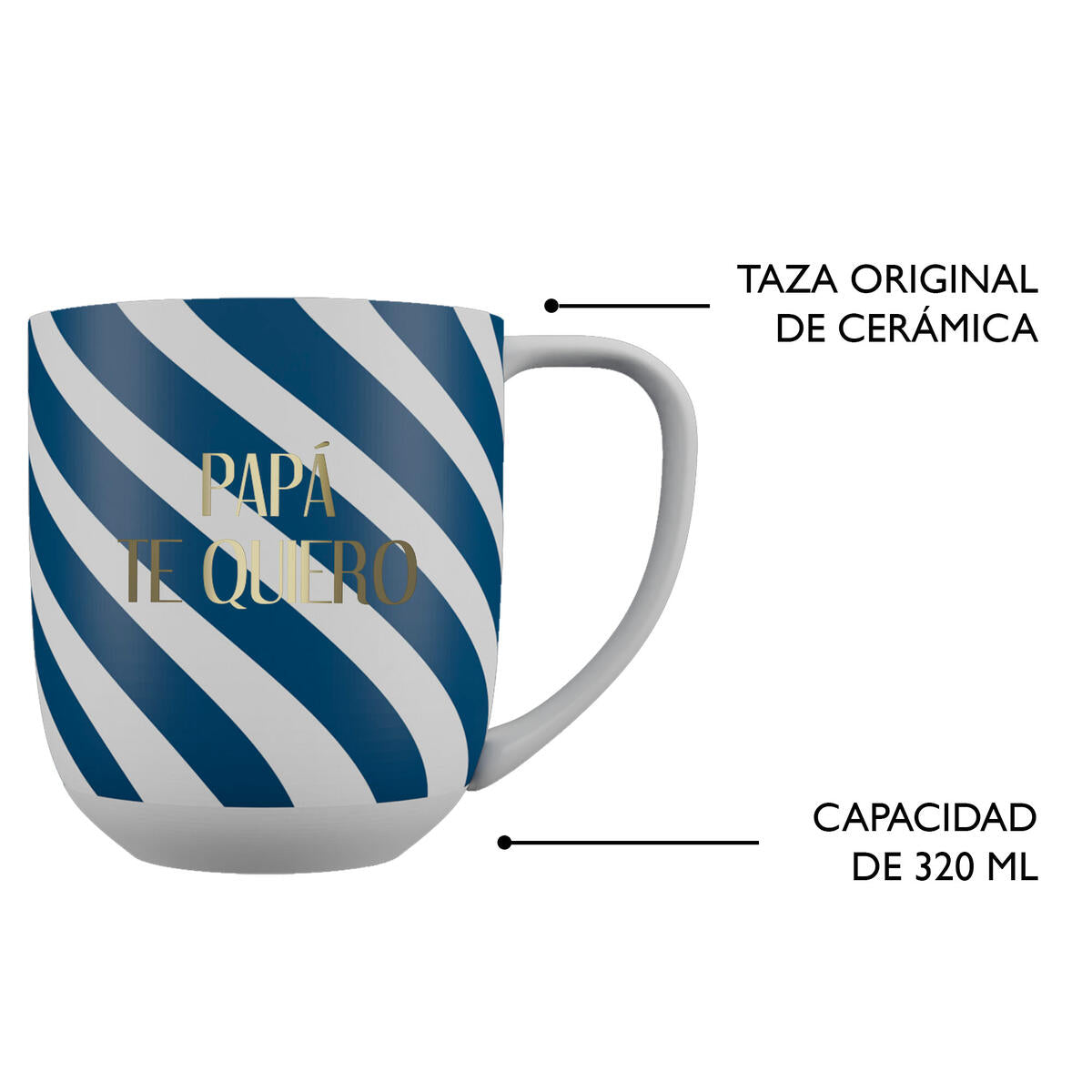 Mug cadeau - Papa Te Quiero 5