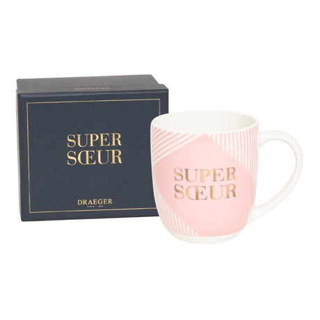 Mug thème famille Super Soeur 1