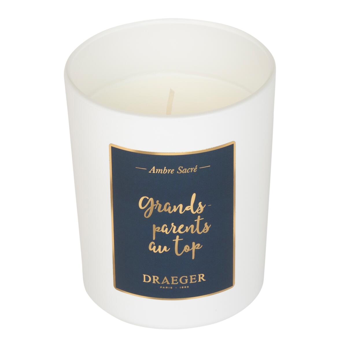 Bougie thème famille Grands parents au top 2