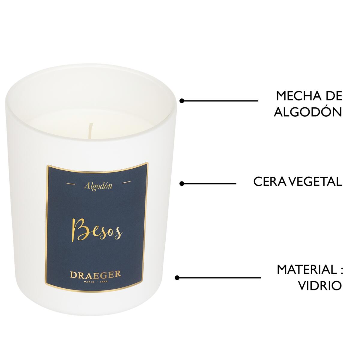 Bougie cadeau - Besos 5