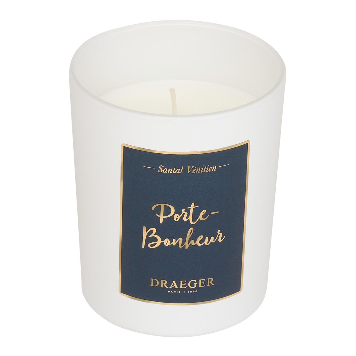 Bougie thème remerciement Porte-bonheur 2