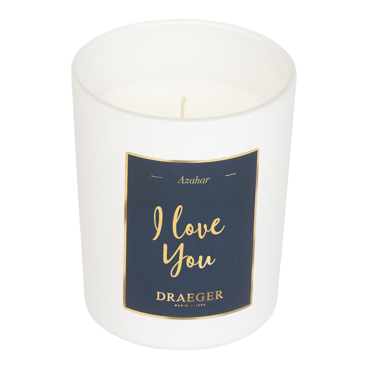 Bougie cadeau - I love you 2