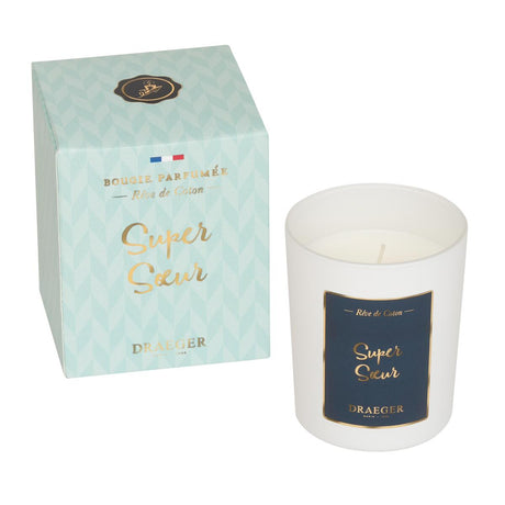 Bougie thème famille Super sœur 1