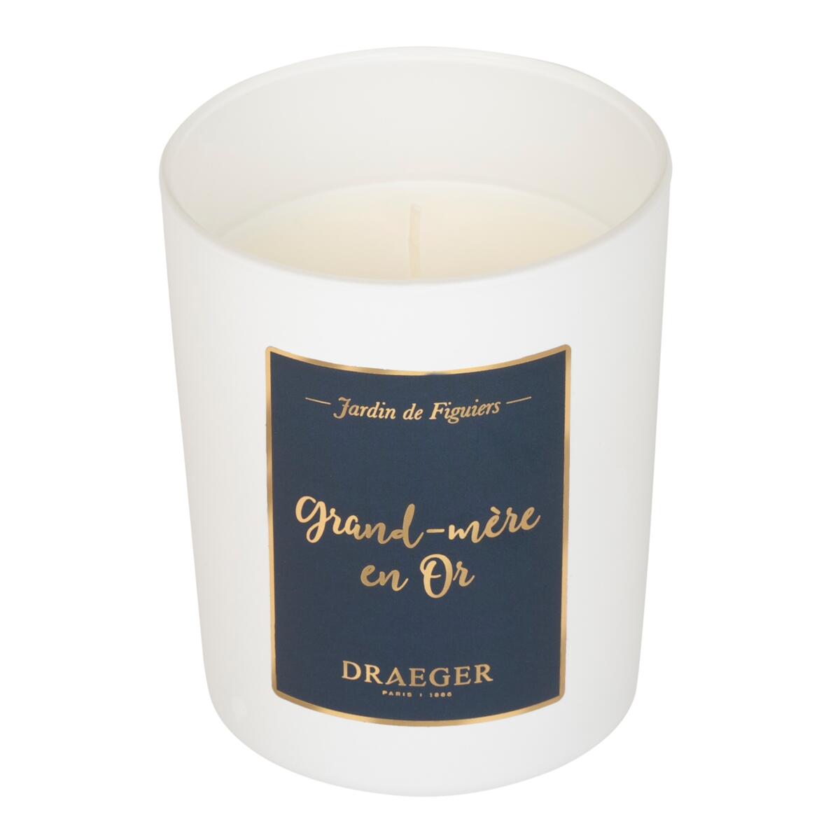 Bougie thème famille Grand-mère en or 2