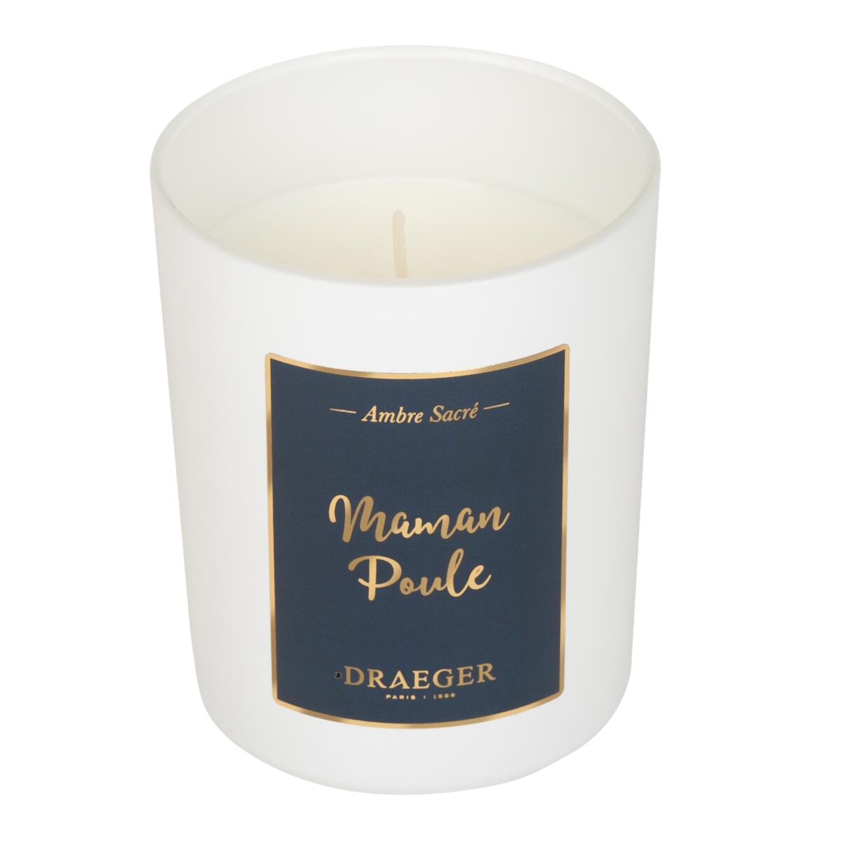 Bougie thème famille Maman Poule 2