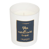 Bougie thème amitié Ma meilleure amie 2