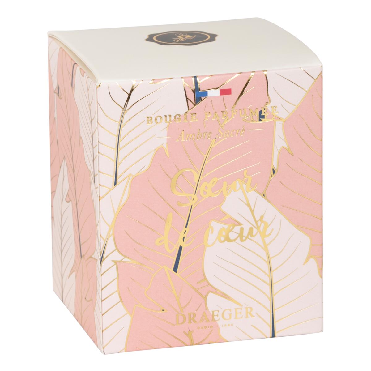 Bougie thème amitié Sœur de cœur 3