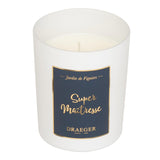 Bougie thème remerciement Super maitresse 2