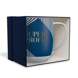 Mug cadeau - Super Profe Bleu 3