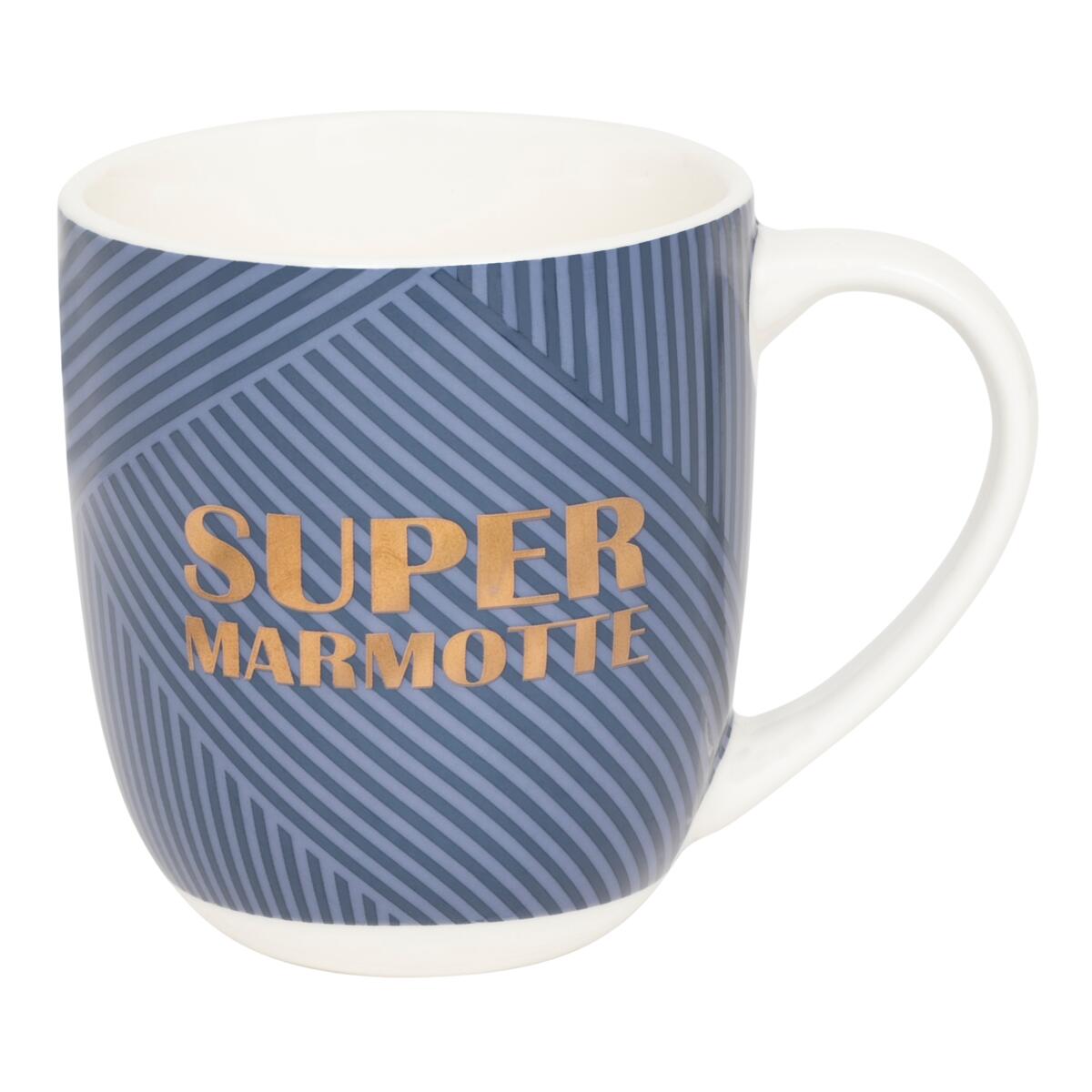Mug thème affection Super marmotte 2