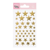 Stickers autocollants Etoiles dorées 1