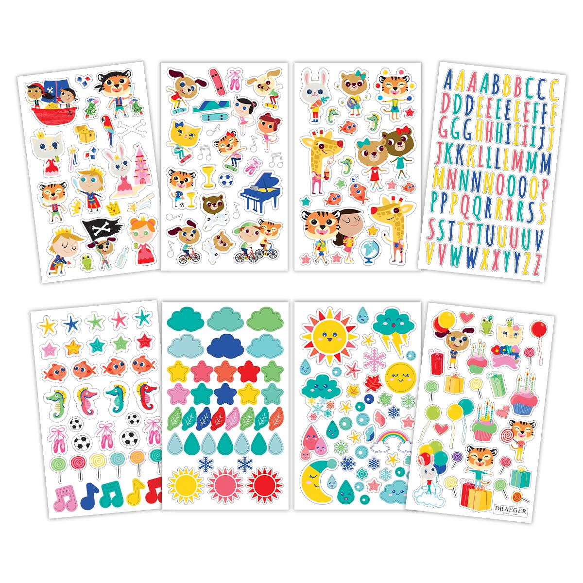 Stickers autocollants Animaux rigolos 2
